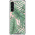 Spring Palm Leaves Galaxy S24 FE Clear Case